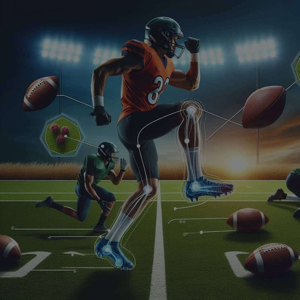 Quelle est la contribution des exercices de coordination œil-pied pour les joueurs de football?